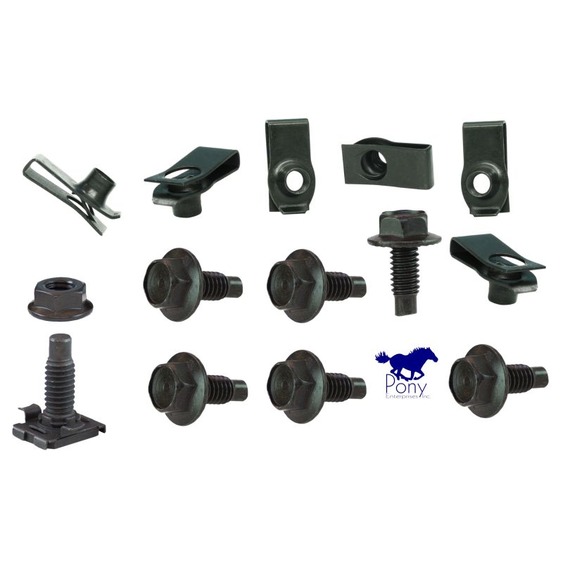 1964 - 1966 Ford Mustang Befestigungssatz Frontblech oben / Pony Enterprises 310 1964 - 1966 Ford Mustang Befestigungssatz Frontblech oben / Pony Enterprises 310