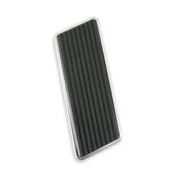 Pedale acceleratore con cornice cromata 64-68