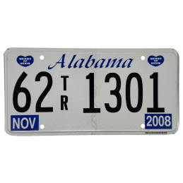 Alabama -Nummernschild