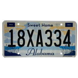 Alabama -Nummernschild