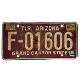 Arizona -Nummernschild