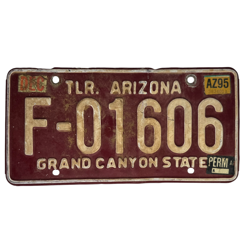 Arizona -Nummernschild Arizona -Nummernschild
