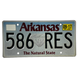 Arkansas Nummernschild