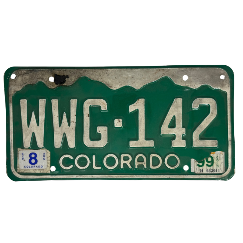Colorado -Kennzeichen Colorado -Kennzeichen