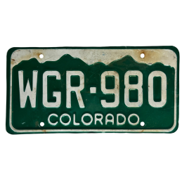 Colorado -Kennzeichen