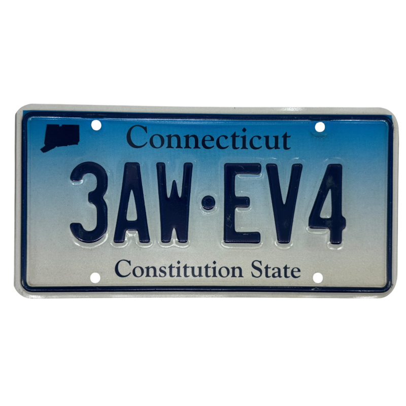Placa de Connecticut Placa de Connecticut