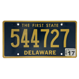 Delaware -Kennzeichen