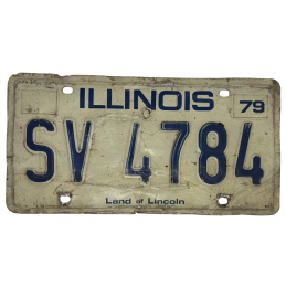 Illinois Nummernschild