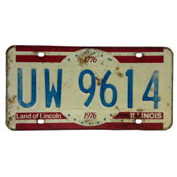 Illinois Nummernschild