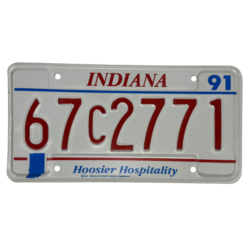 Placa de Indiana Placa de Indiana