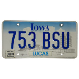 Placa de Iowa