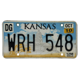 Kansas Nummernschild