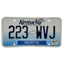 Placa de Kentucky