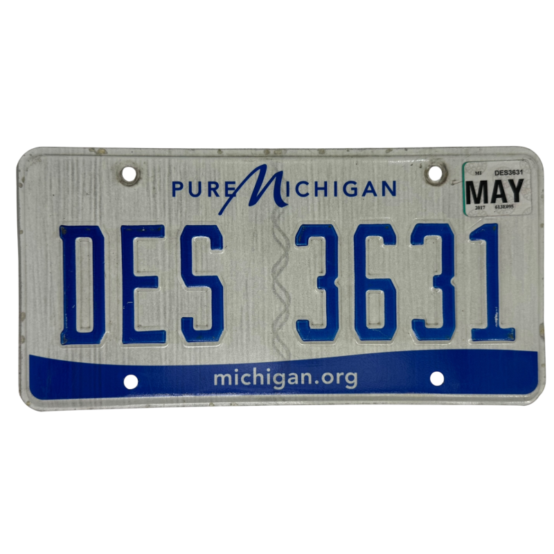 Placa de Michigan Placa de Michigan