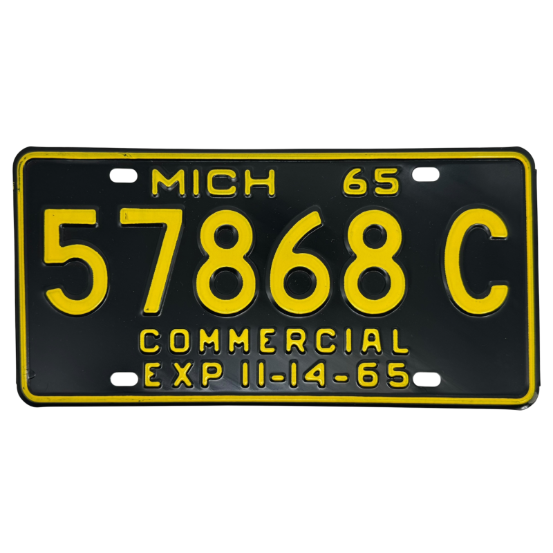 Placa de Michigan Placa de Michigan