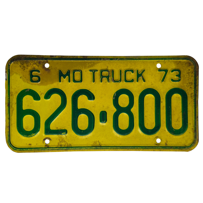 Missouri Nummernschild Missouri Nummernschild