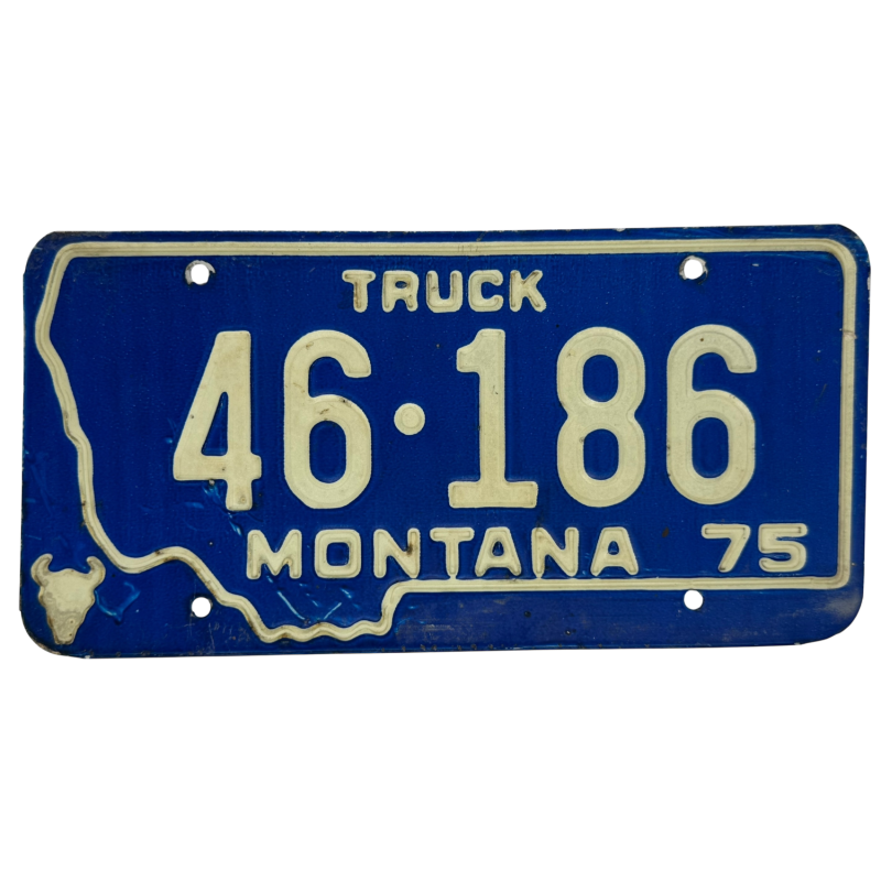 Montana Nummernschild Montana Nummernschild