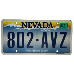 Nevada Nummernschild