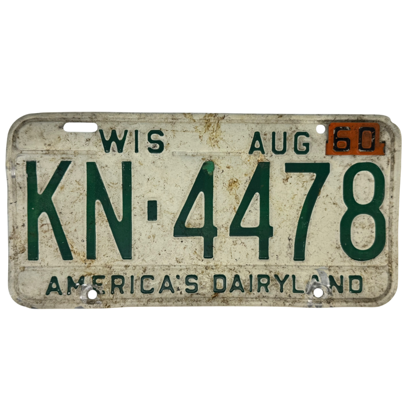 Wisconsin Nummernschild Wisconsin Nummernschild