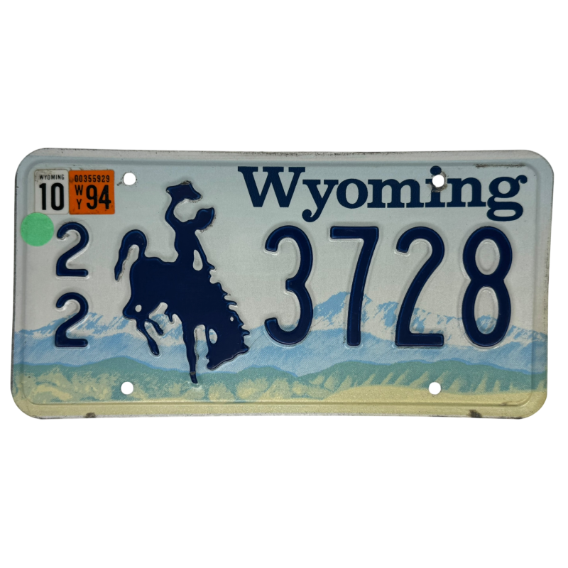 Targa del Wyoming Targa del Wyoming