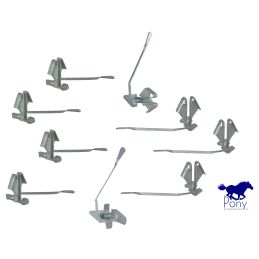 Strimbres de garniture de clip de fixation couvercles du coffre Fastback 67-68