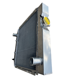 Water Radiator, 6-Cylinder, Aluminum 64-66
