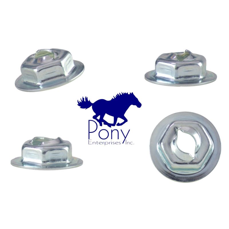 1968 - 1970 Ford Mustang Befestigungssatz Emblem Lufthutze / Pony Enterprises 1123 1968 - 1970 Ford Mustang Befestigungssatz Emblem Lufthutze / Pony Enterprises 1123