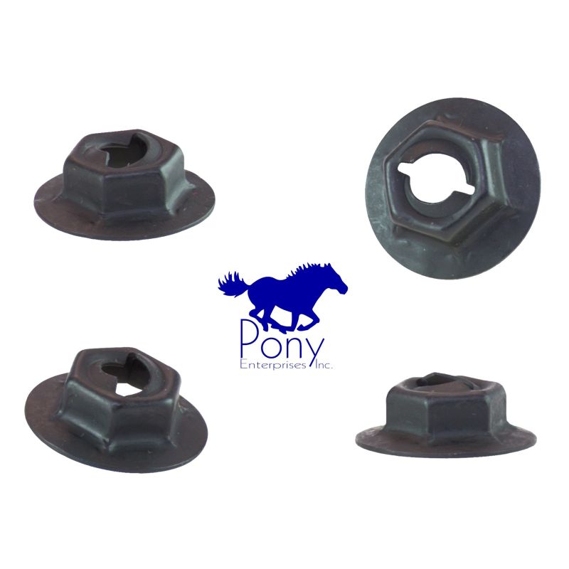 Rear marker reflector bezel nuts 3/16" (4) 68 Rear marker reflector bezel nuts 3/16" (4) 68