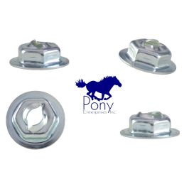 1971 - 1973 Ford Mustang Montagesatz Seitenmarkierungsleuchten / Pony Enterprises 1126