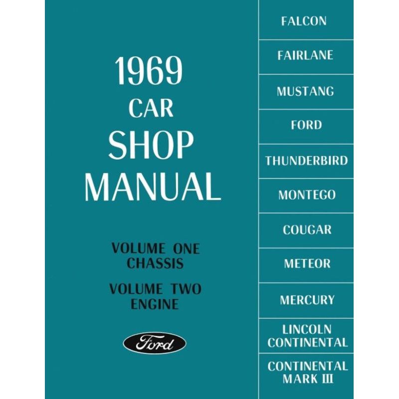 Manual de taller Manual de taller Mustang 1969 Manual de taller Manual de taller Mustang 1969