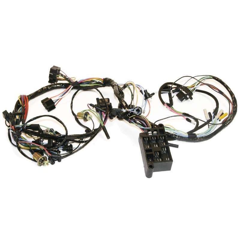 Wiring harness under dashboard 2-speed wiper motor 64