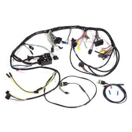 Wiring harness under dashboard without tachometer 67