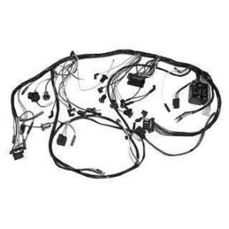 Wiring harness under dashboard with tachometer 67