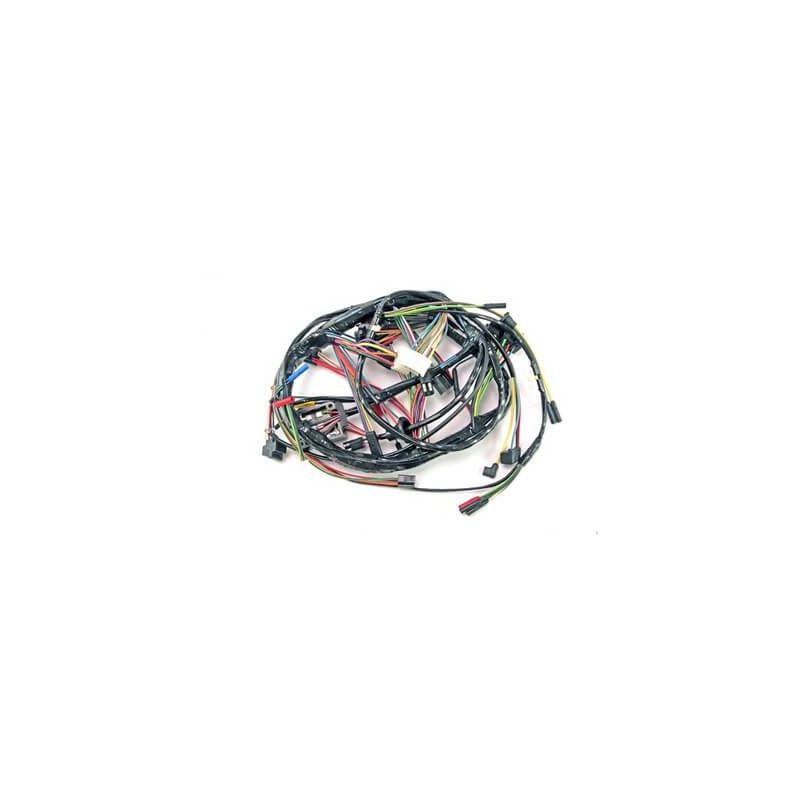 Wiring harness under dashboard without tachometer with fog lights 68