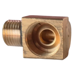 Accesorio para línea de enfriador de aceite de transmisión NPSM en ángulo de 90° 64-73