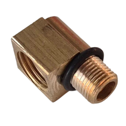 Raccord pour conduite de refroidisseur d'huile de transmission NPSM coudé à 90° 64-73