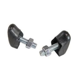 Rear Seat Stop Bumpers Fastback 65-70