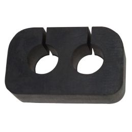 Retaining rubber for servo hoses 64-66