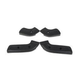 Seat Hinge Covers (Black) 68-70