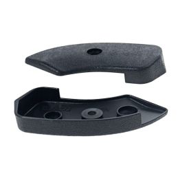 Seat Hinge Covers (Black) 64-67