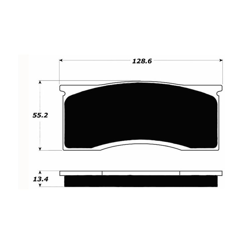 Brake pads disc brake front Porterfield RACE 64-67 (68-73) Brake pads disc brake front Porterfield RACE 64-67 (68-73)