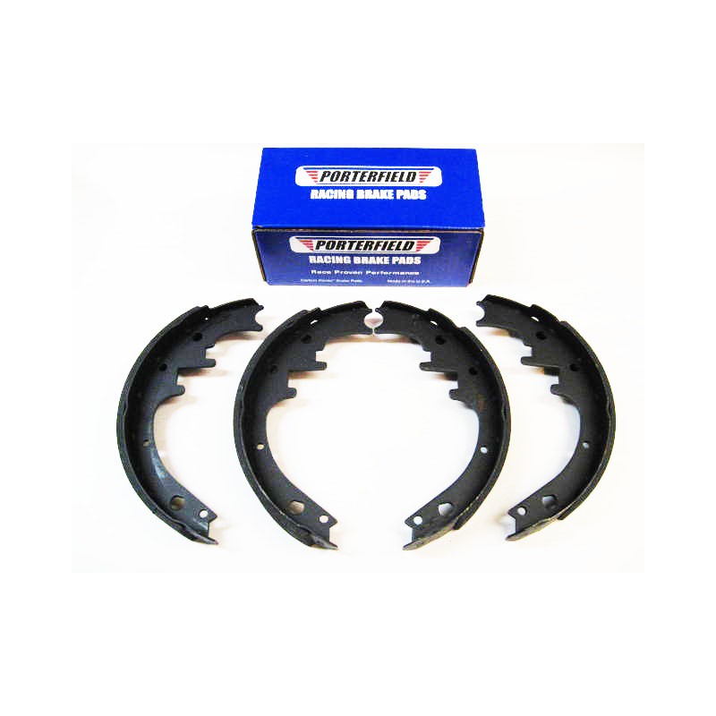 Rear drum brake shoes Porterfield V8 (260-302) 10x1.75" 64-73