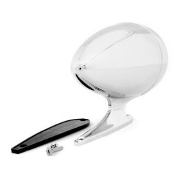 Chrome Bullet Mirror with Long Base and Standard Glass LH