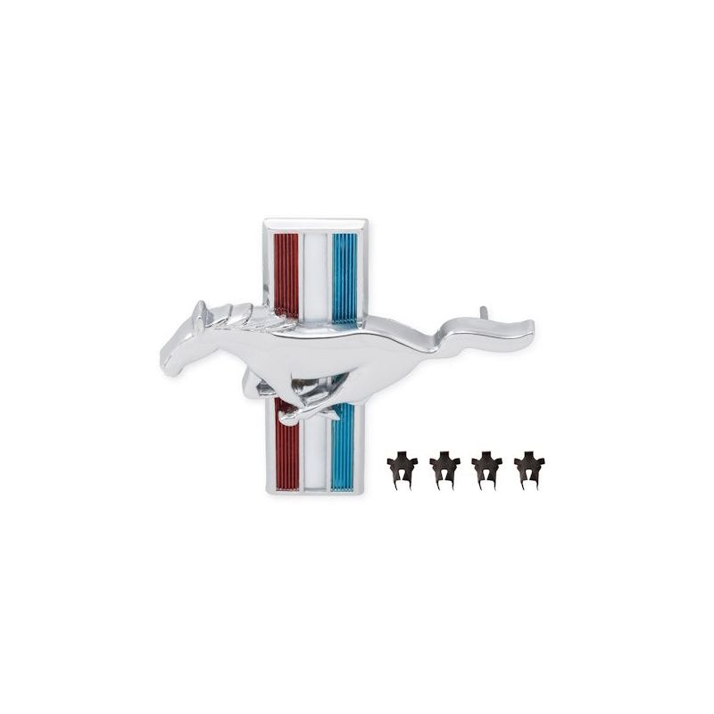 1964 1965 1966 Ford Mustang Emblem Kotflügel links / C5ZZ-16229-B