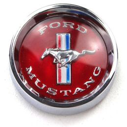 Hub cap Styled Steel rims red 65-66 (64-73)