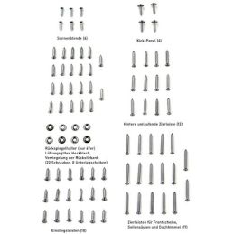 Fastback interior screw kit 67-68