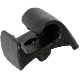 Sun visor bracket center (black) 69-70