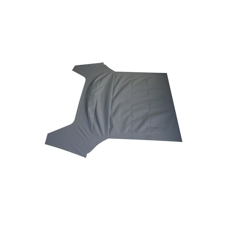 Fastback headliner, Aqua dark, 65-68