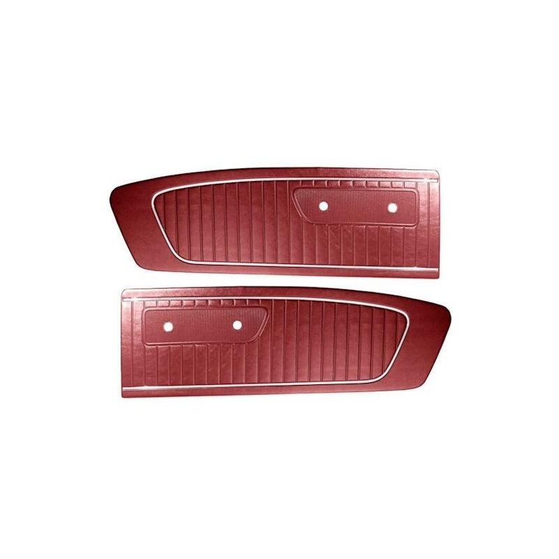 Standard Door Panels Red 64-65