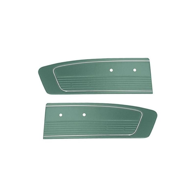 1966 Ford Mustang Türverkleidungen Standard Türkis links rechts / 067983TURQUOISE